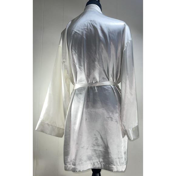 Victoria's Secret White Satin Robe - Picture 7 of 14